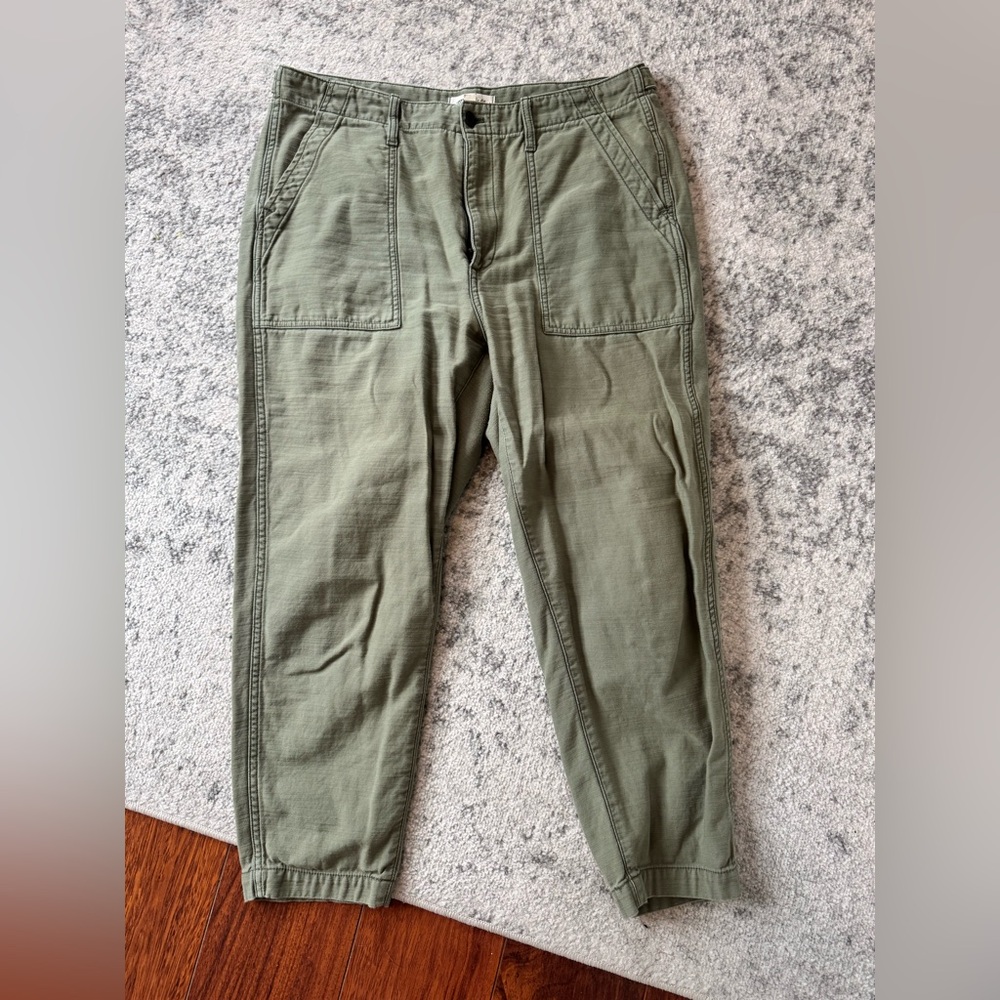 Madewell cropped Pants